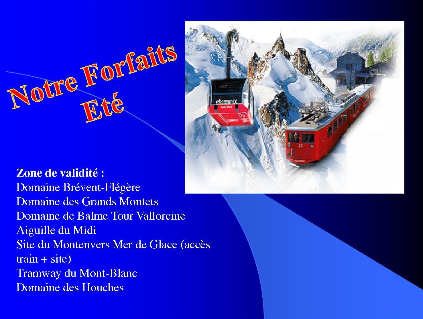 Forfaits val